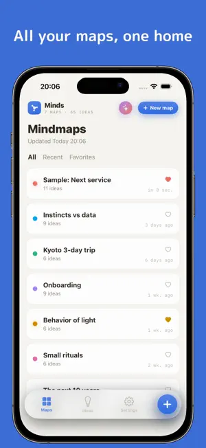 Minds: Mind Map, Notes & Ideas screenshot 4