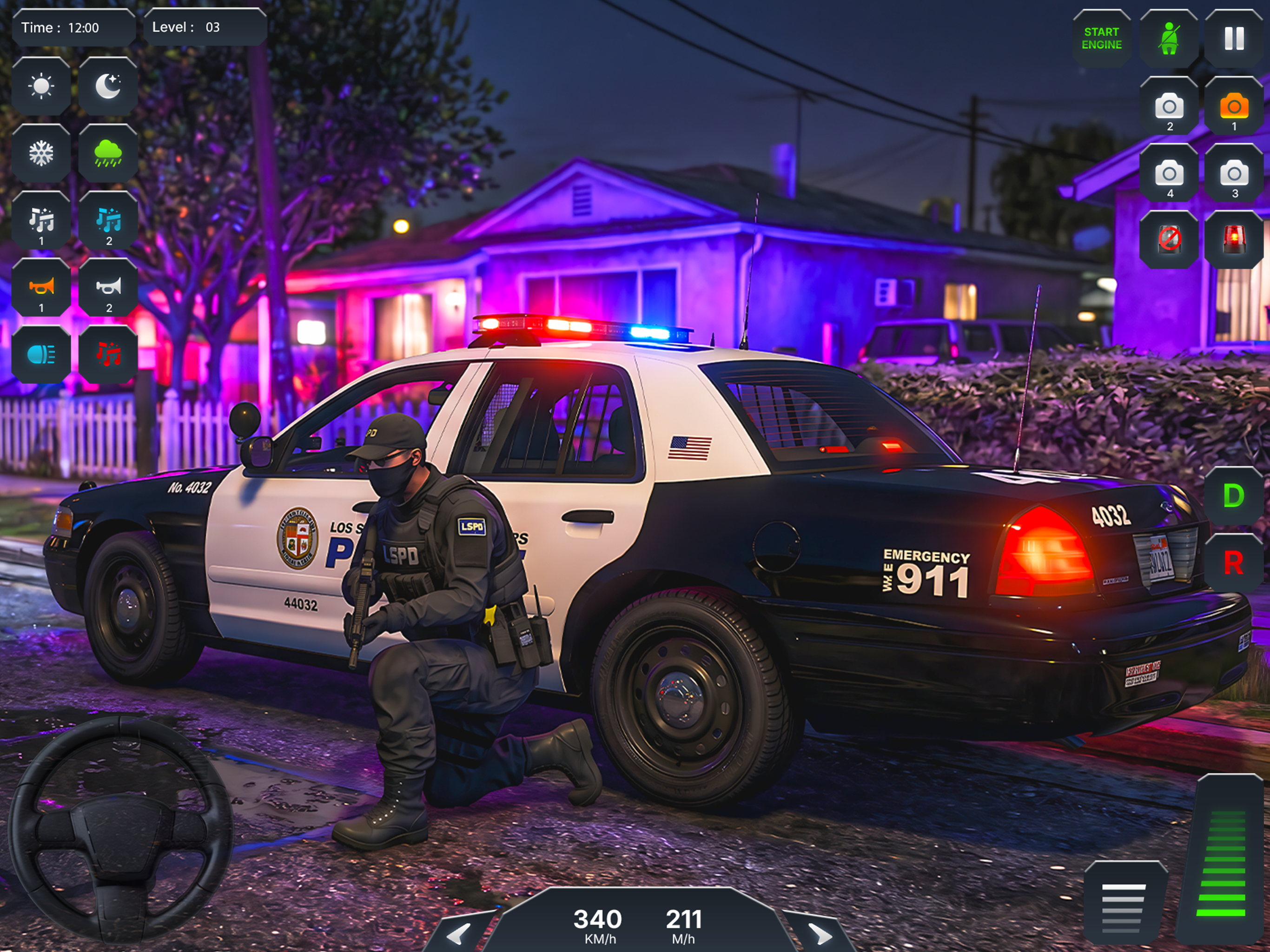 Us Police Car Simulator Games screenshot 13