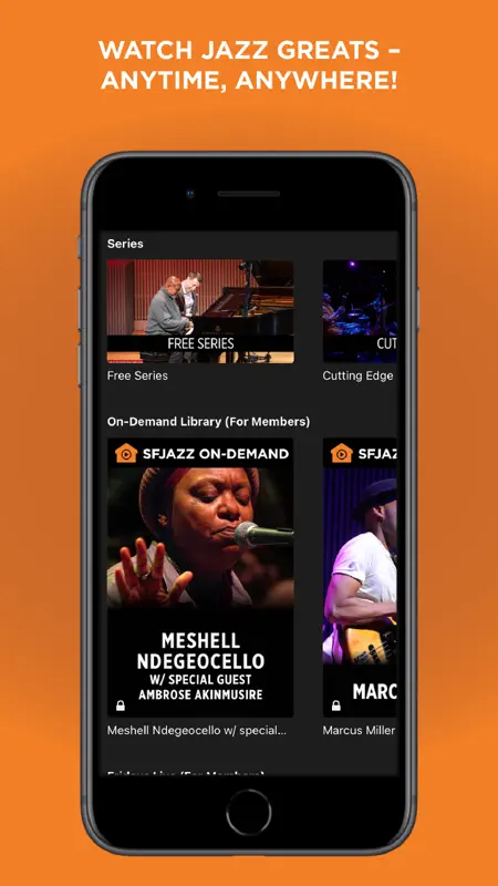 SFJAZZ at Home screenshot 2 of 4