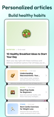 Calorie Tracker - Nutrio Ai Screenshot 7 of 8