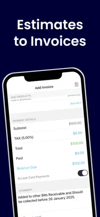 Invoice Maker・Estimate Appのスクリーンショット（3/4）