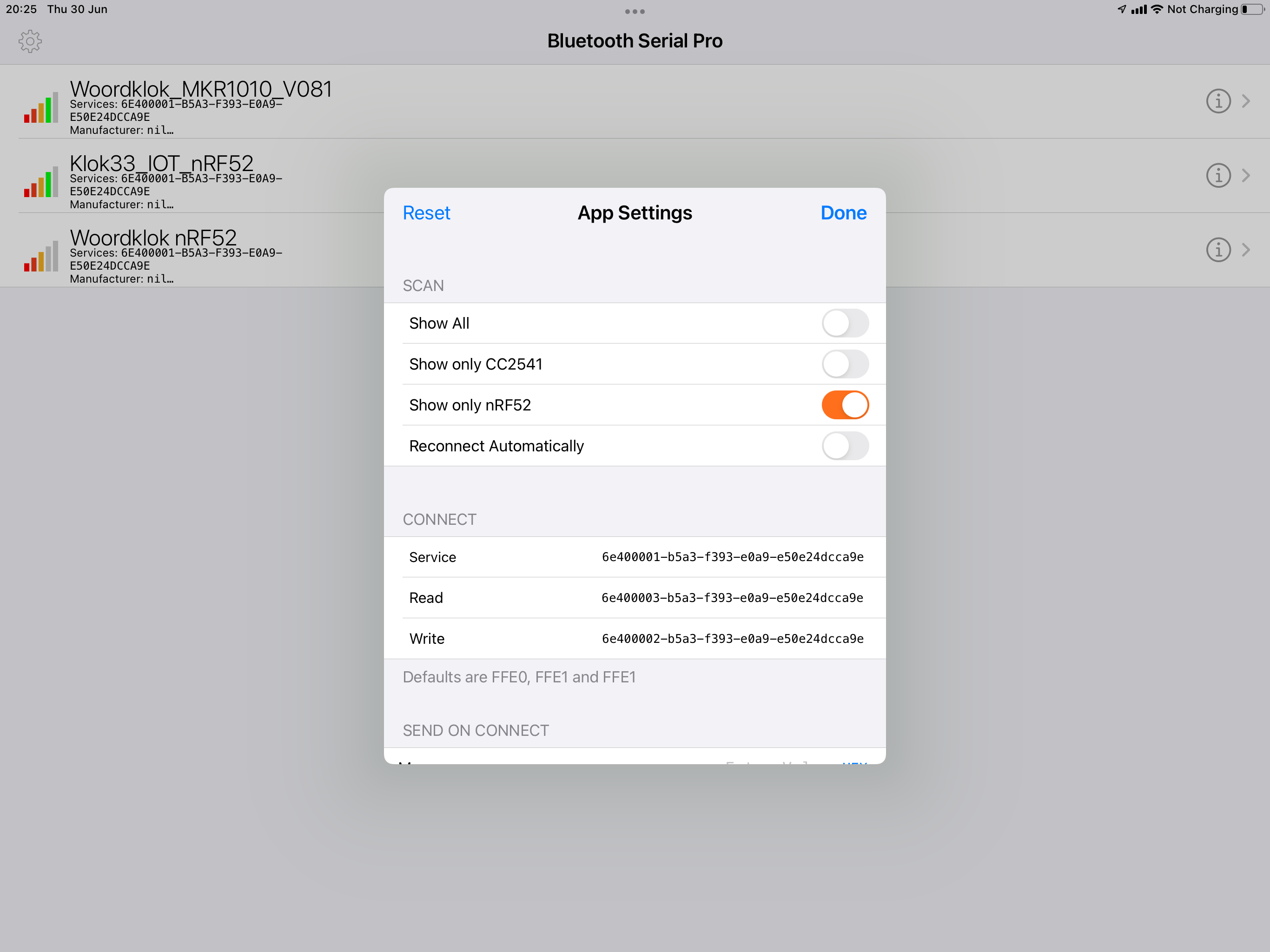 BLE Serial Pro