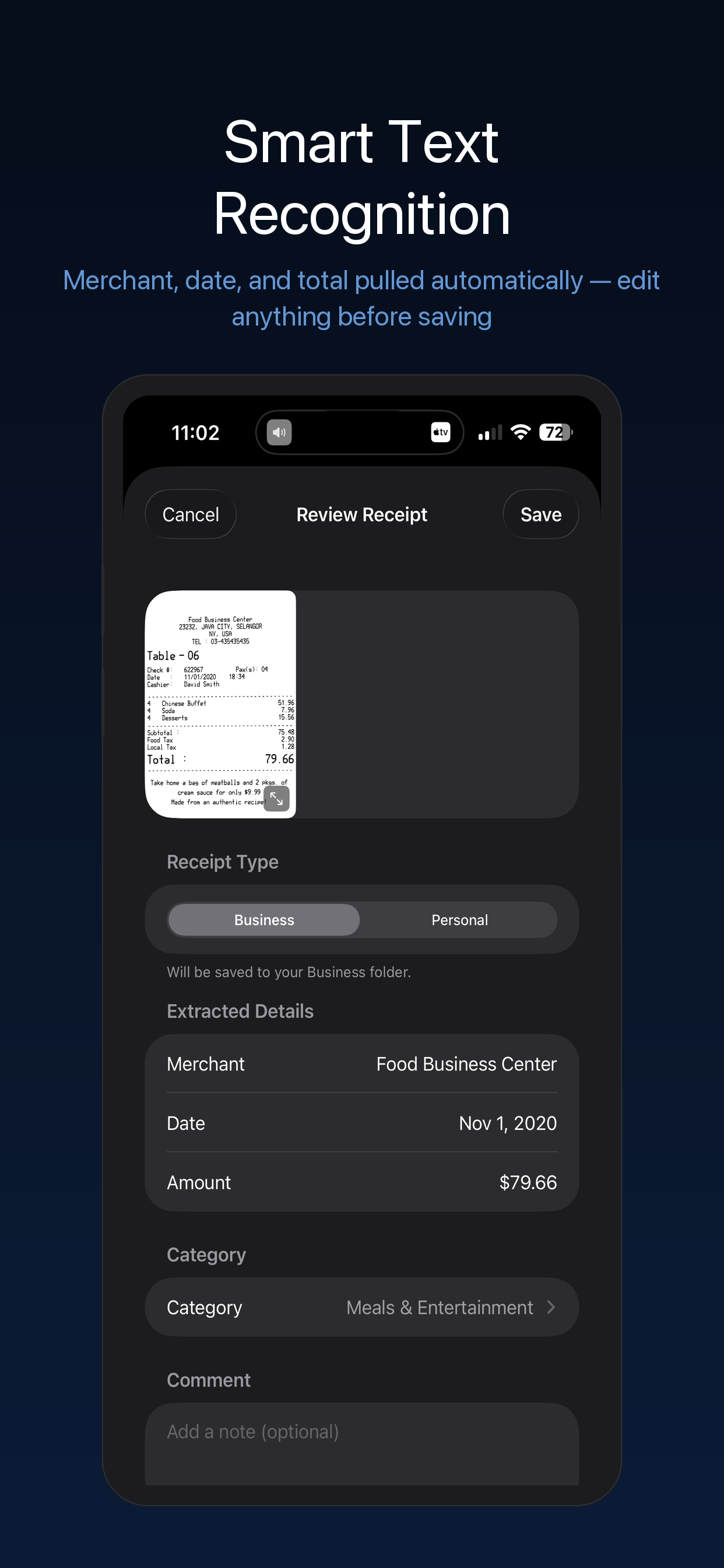 ReceiptFolio screenshot 5