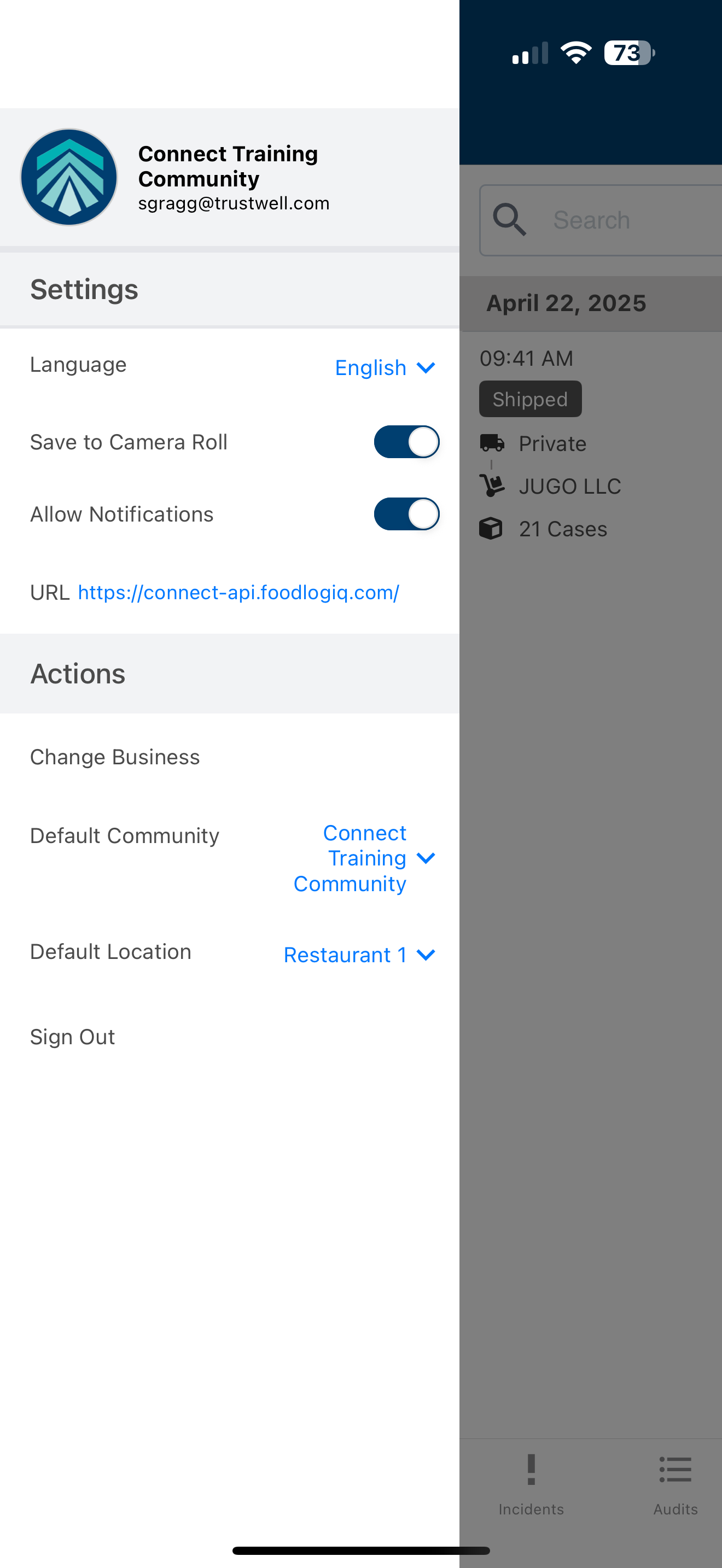 FoodLogiQ Connect