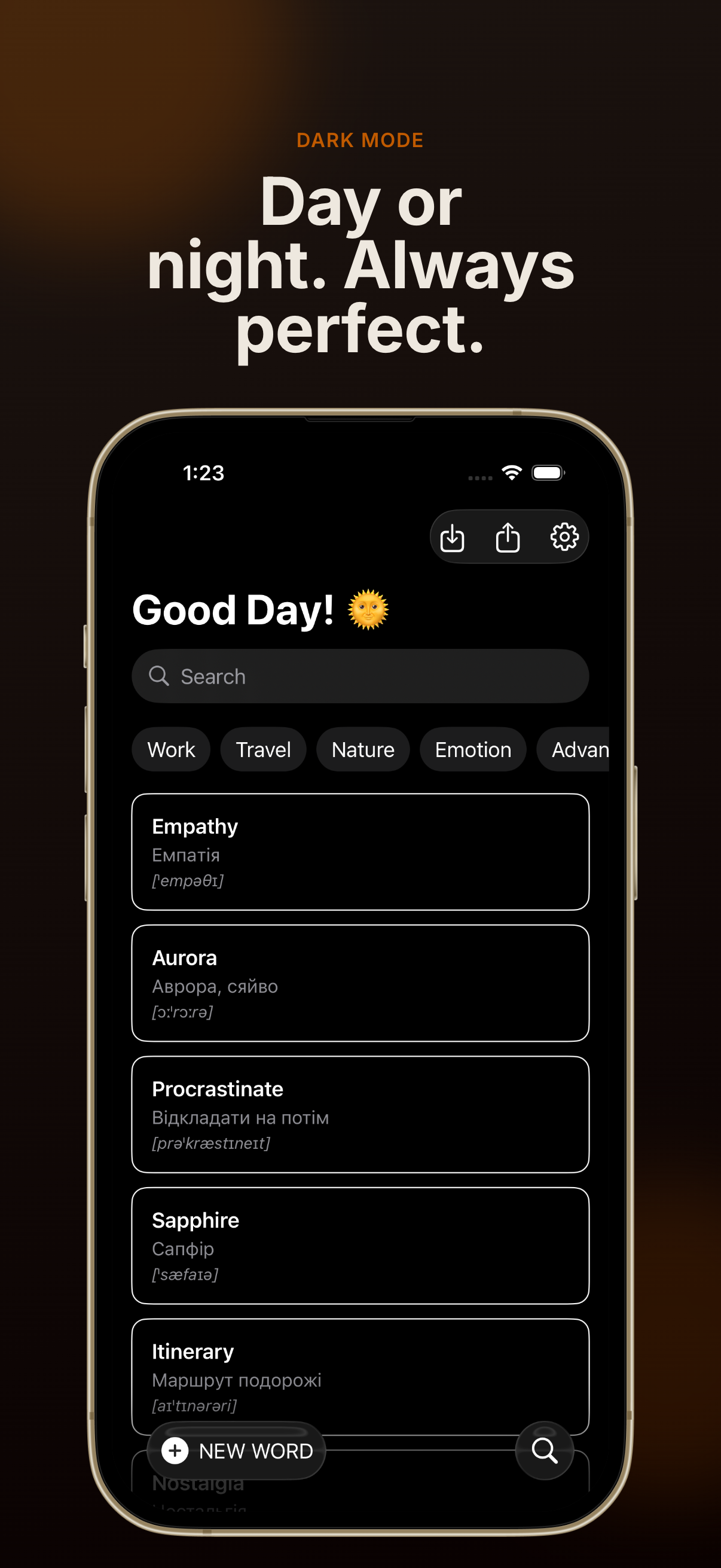 Kiki: Vocabulary Notebook screenshot 6