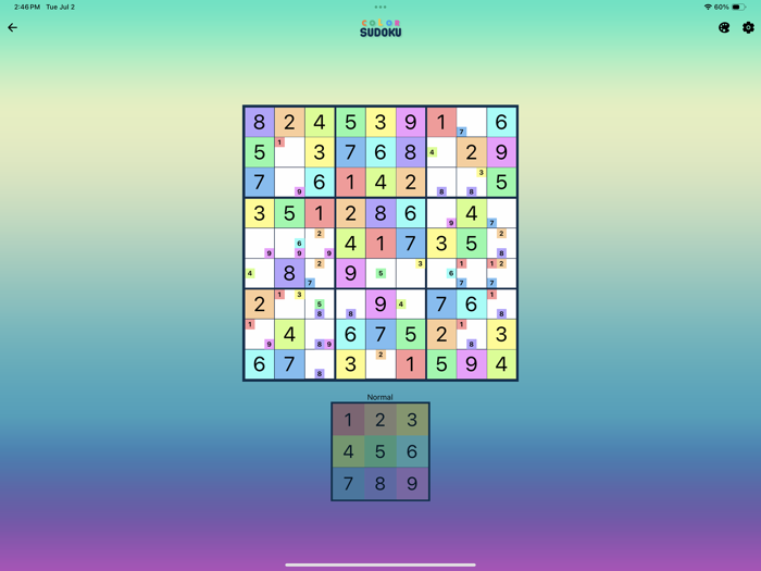 Color Sudoku Pro