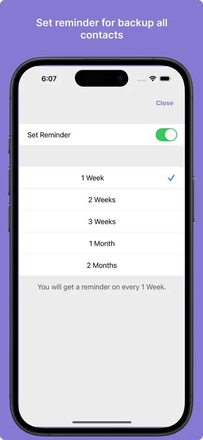 Capture d'écran 6 sur 6 de Backup all contacts and export