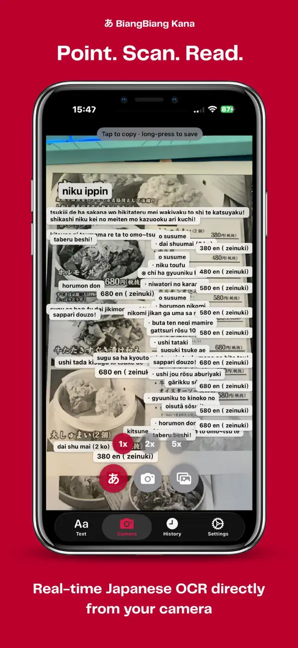 Screenshot #2 pour BiangBiang Kana