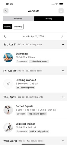 FitterDays screenshot