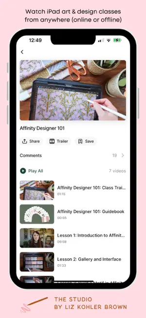 The Studio by Liz Kohler Brown screenshot 1
