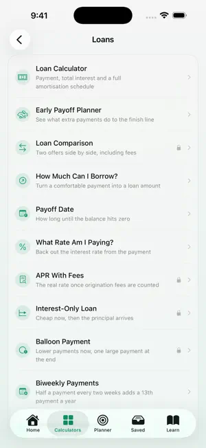 Financial Calculator - FinCalx screenshot 3
