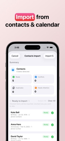 Dateminder - Event Reminders Screenshot 4 of 8