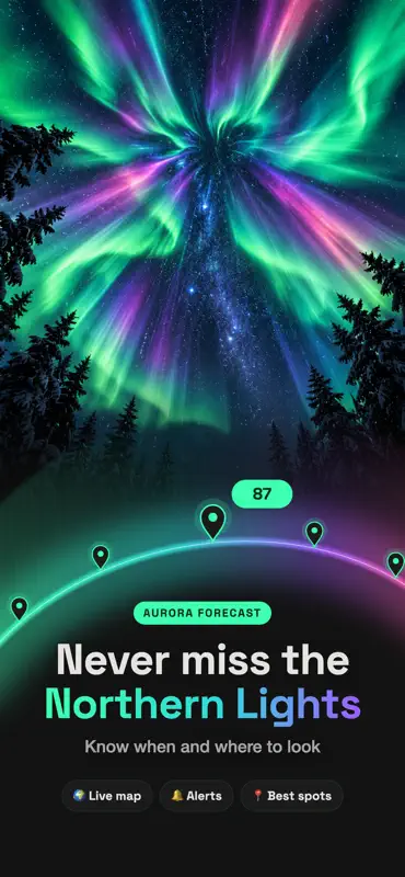 Aurora Radar: Northern Lights screenshot 1 of 5