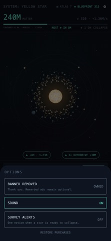 Last Light: Idle Space Swarm screenshot 7