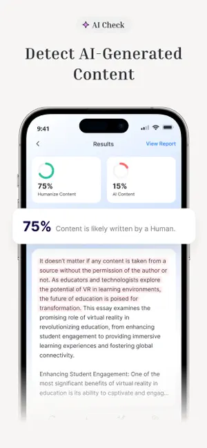 Plagiarism Checker - Humanizer screenshot 4