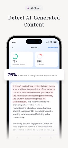 Plagiarism Checker - Humanizer Screenshot 4 of 5