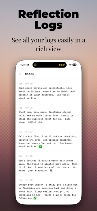 Compound: Yearly Habit Tracker Screenshot 5 of 6