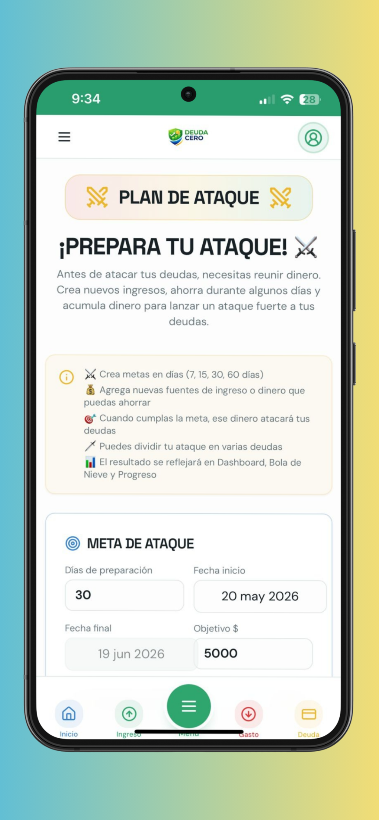 Deuda Cero App screenshot 5