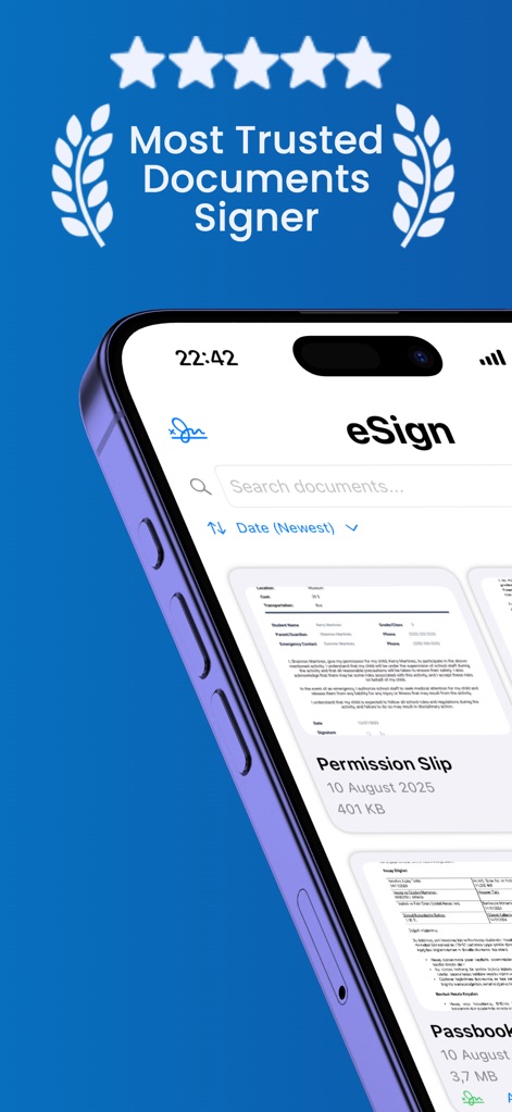 Sign Documents: PDF eSign - Business App | MWM