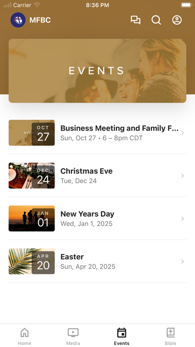 App screenshot
