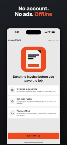 InvoiceWright: Estimate Maker Screenshot 6 of 8