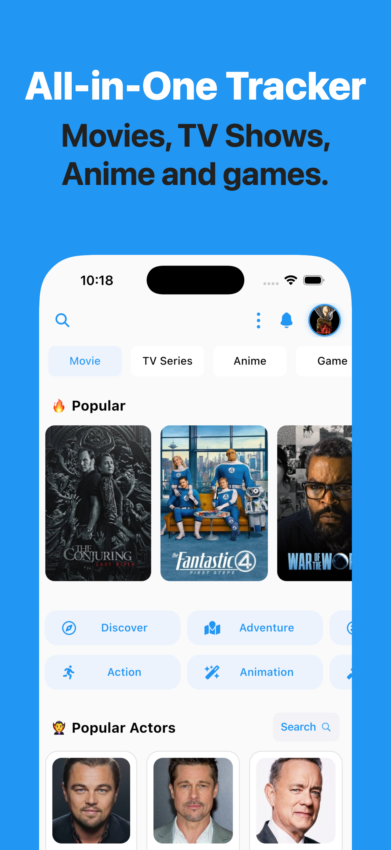 Watchlistfy: Track & Discover