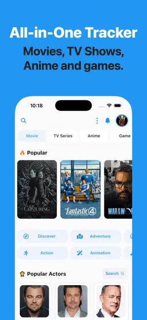 Watchlistfy: Track & Discover screenshot 1
