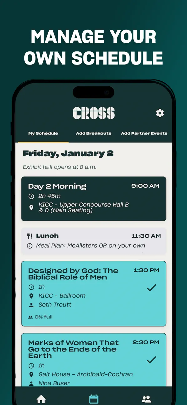 #2. CROSS CON26 (iOS) Göre: CROSS Conference