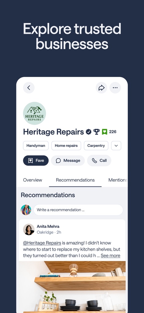 Nextdoor: Neighborhood Network - Local Business Directory