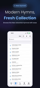 Adventist Hymns, eHimnario screenshot