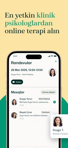 Heltia: Online Terapi ve Diyet iPhone screenshot