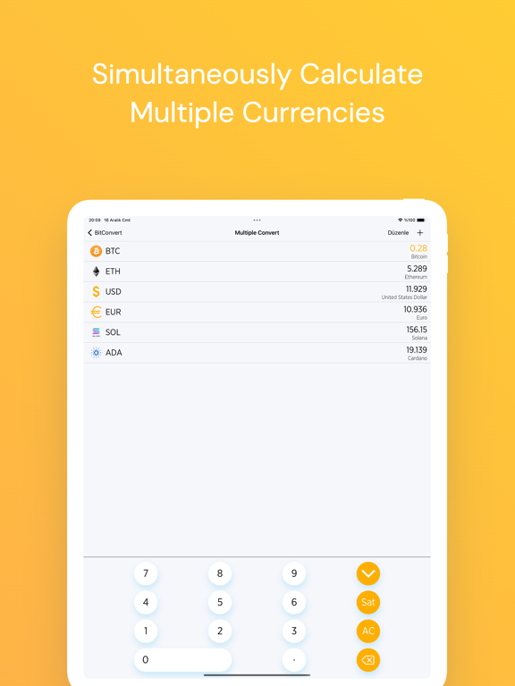 Screenshot #5 pour BitConvert - Crypto Calculator