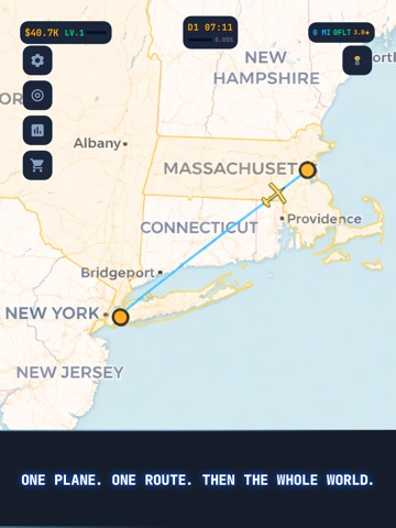 Idle Flight Manager iPad screenshot