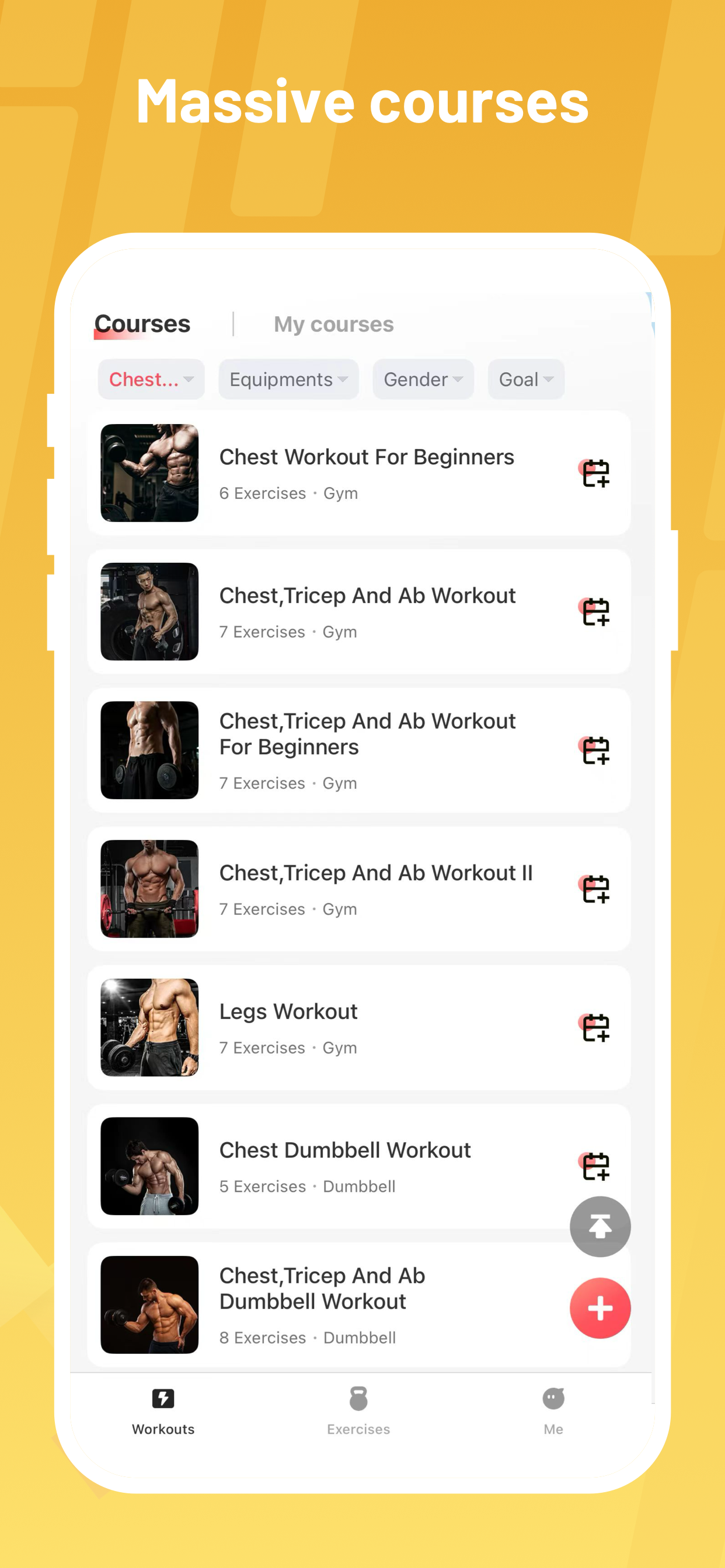 GymFocus-Workout Plan Tracker screenshot 6