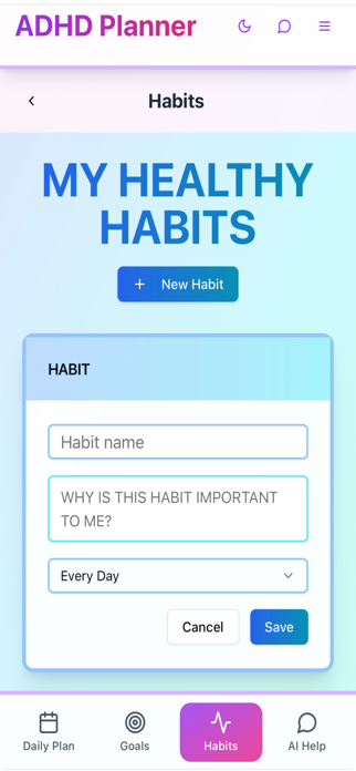 ADHD Planner AI Screenshot 6 of 7