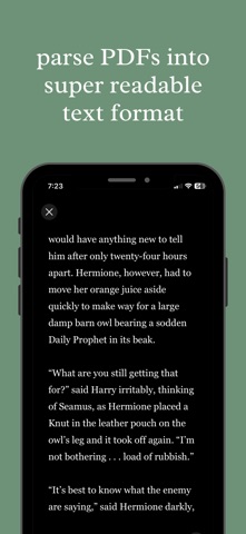 scrolly: cute pdf ebook reader screenshot