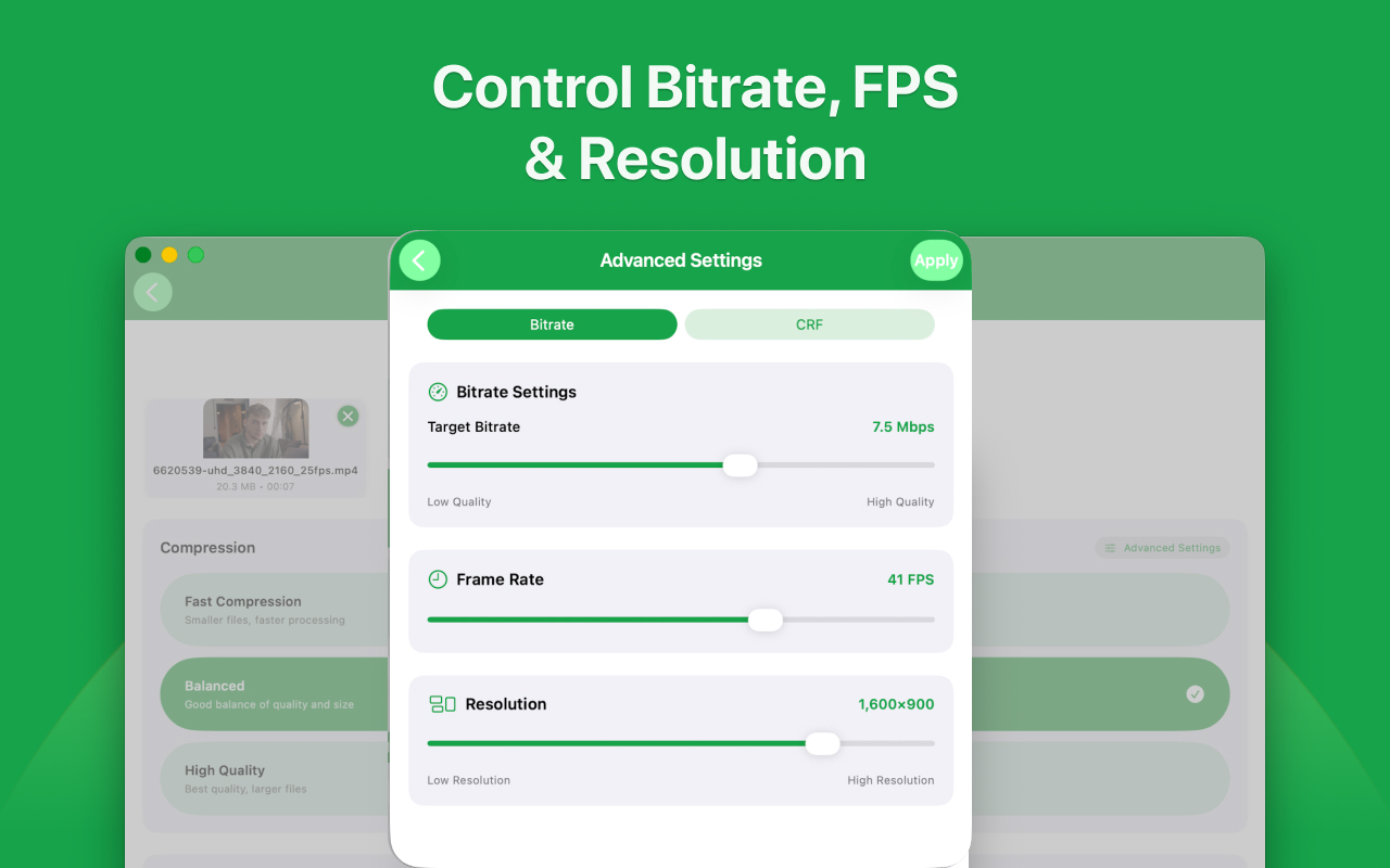 Compress Videos | Resize Video