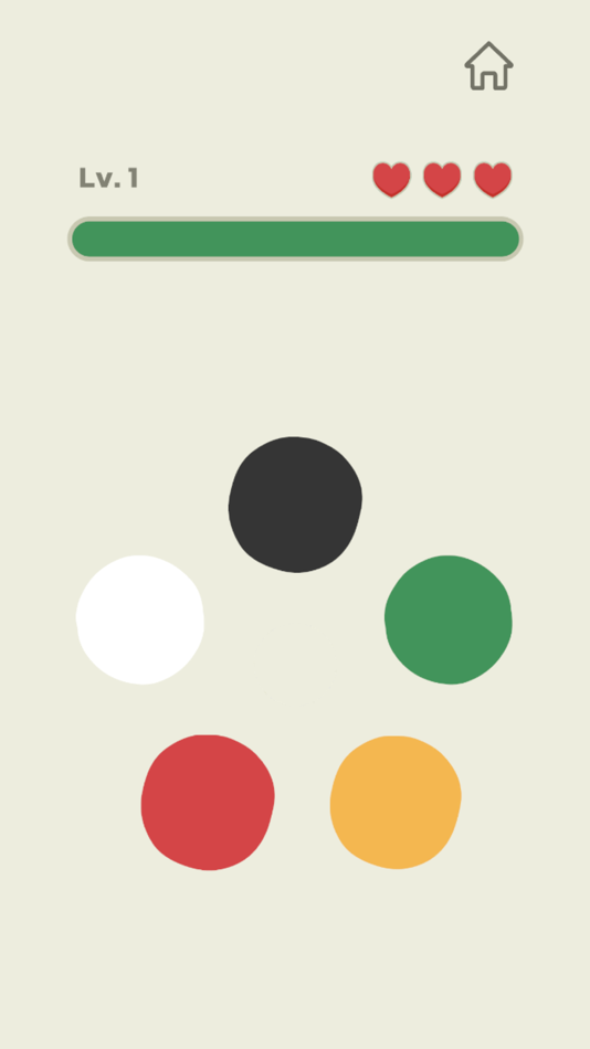 #2. Color Pick - Memory Game (iOS) Podle: Jaeeon Lee