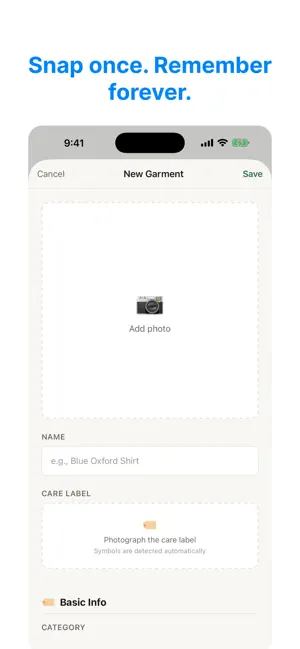 Tagless: Smart Wardrobe & Wash screenshot 4