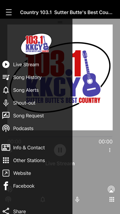Country 103.1 Yuba-Sutter Screenshot 2 - AppWisp.com Country 103.1 Yuba-Sutter Screenshot 2 - AppWisp.com