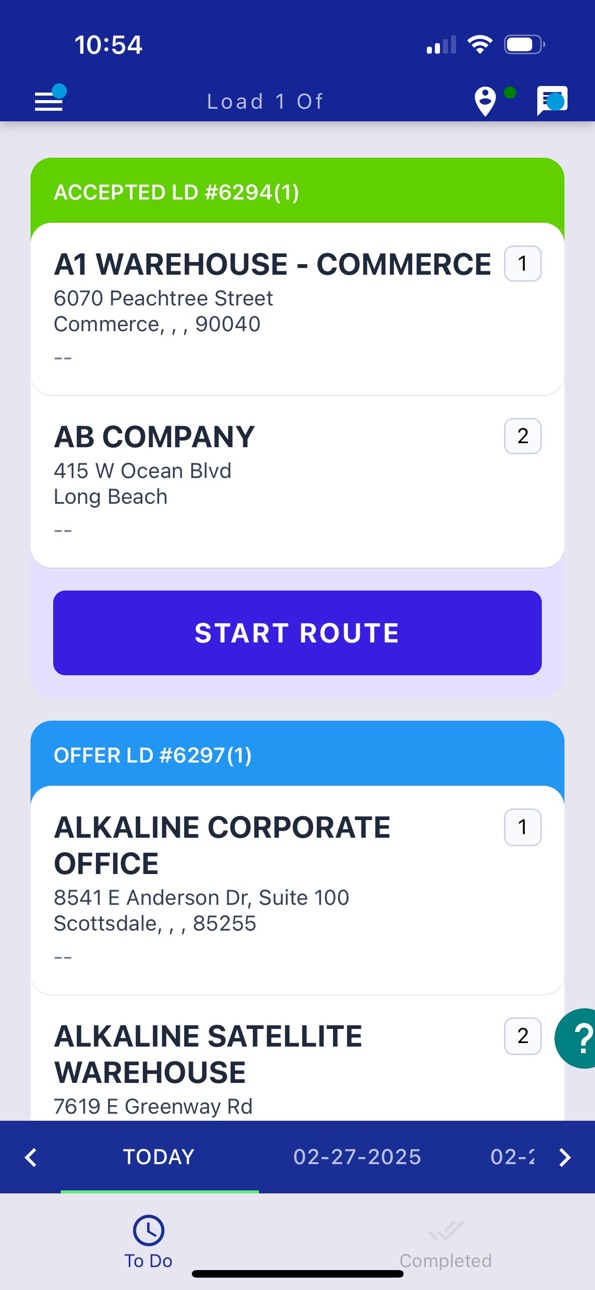 iPhone screenshot