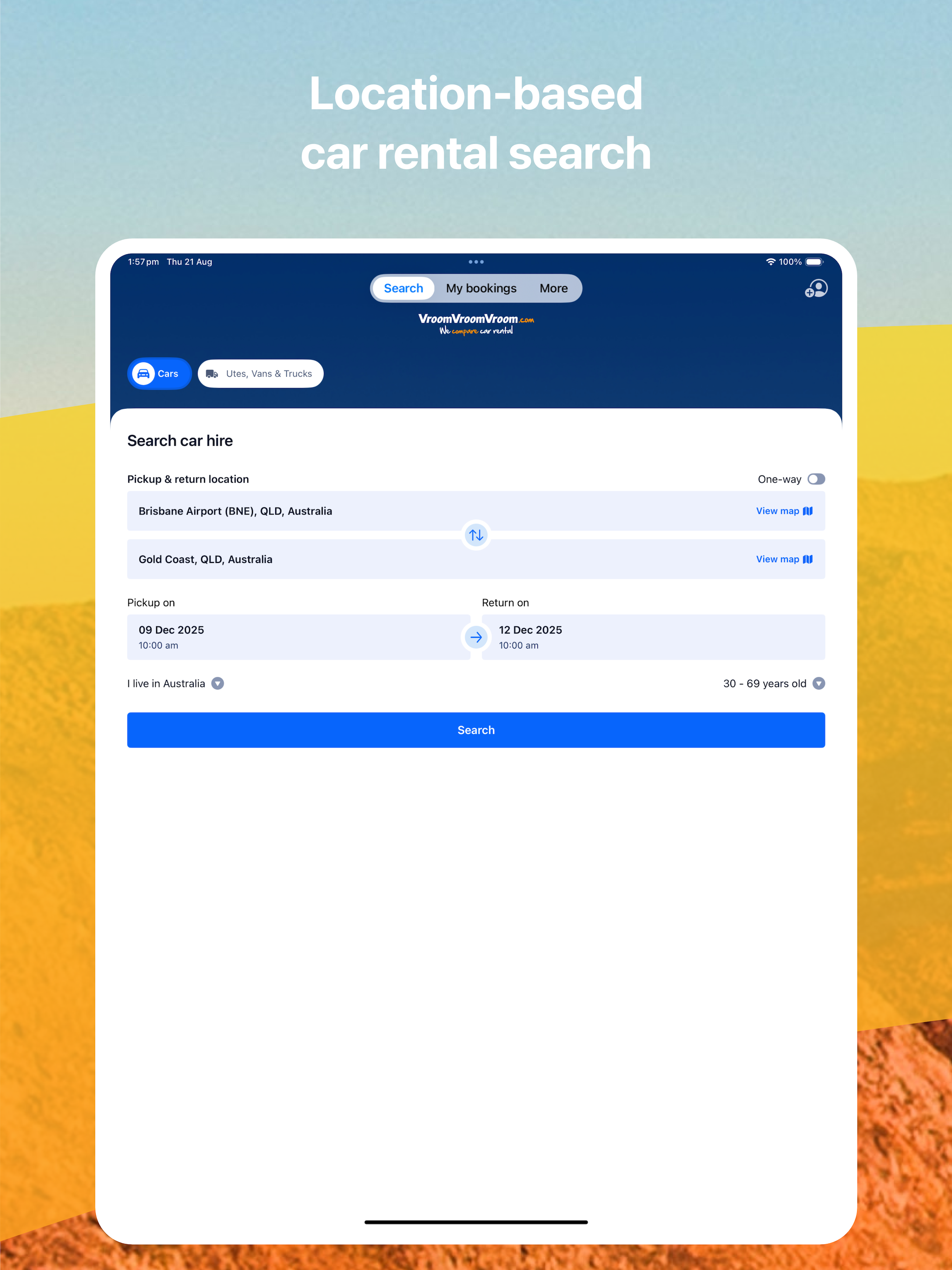 VroomVroomVroom - Car Hire screenshot 8