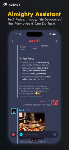 Bard Agency iPhone screenshot