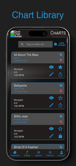 Drum Chart Builder Screenshot 2 of 8