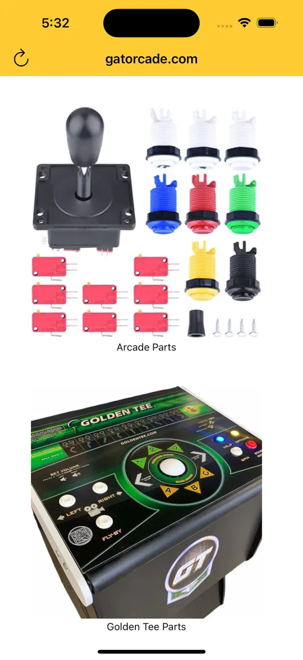 Screenshot #1 pour Golden Tee Parts