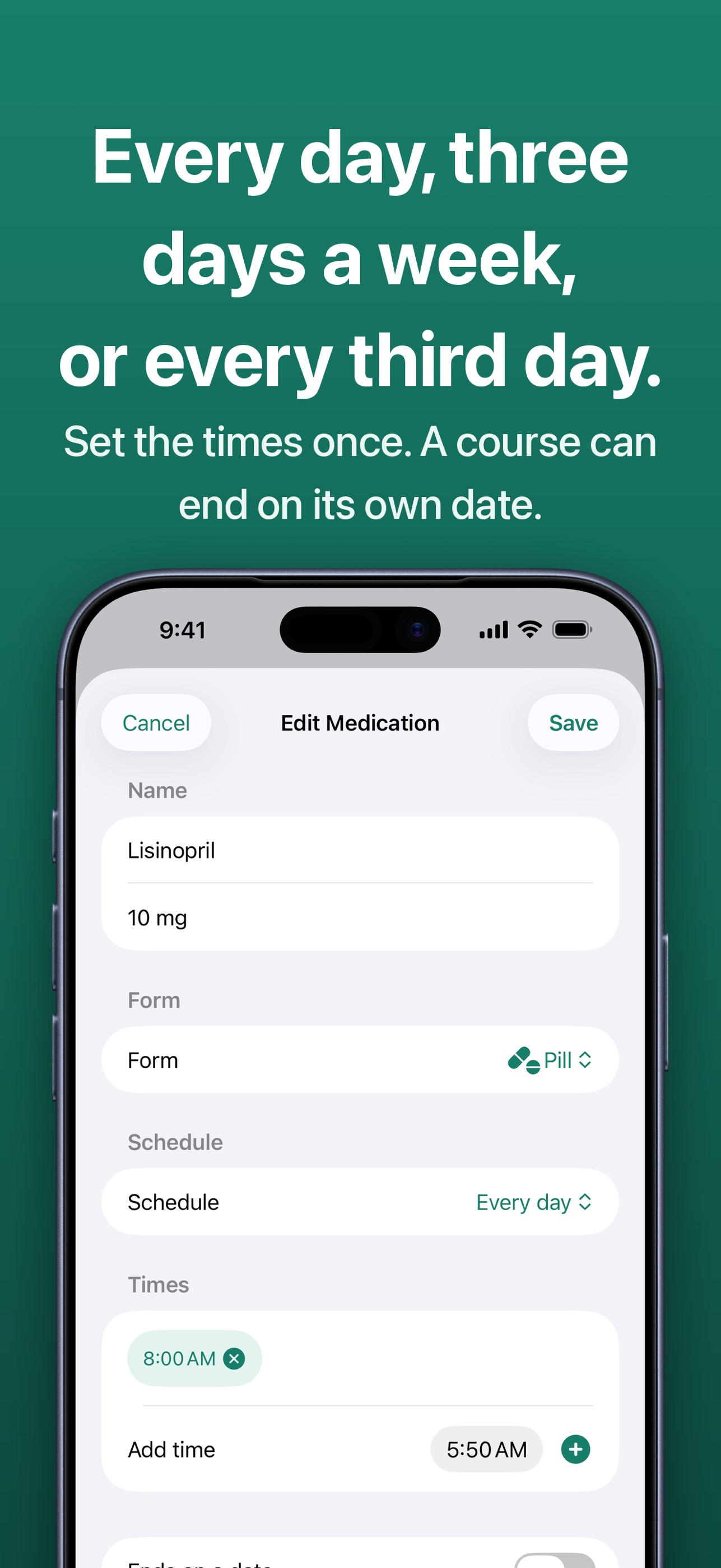 Screenshot 7 of Medication & Pill Alarm Clock