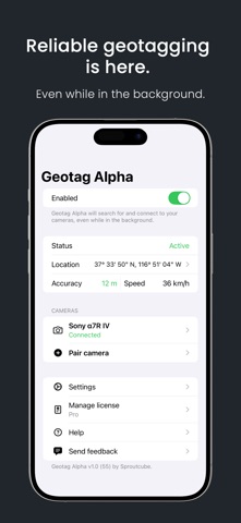 Geotag Alpha screenshot