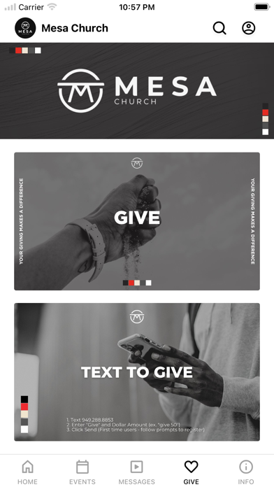 Mesa Church iPhone screenshot 4 - Lifestyle app