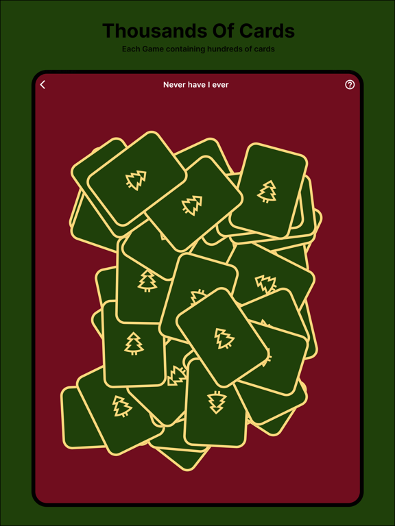 Cardfinity iPad screenshot 2 - Entertainment app
