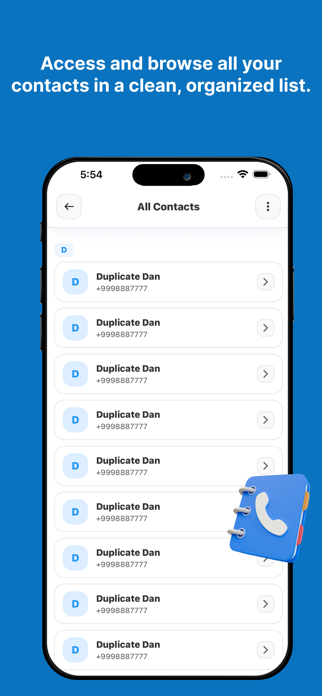 Contact Manager & Cleaner Screenshot 6 of 6